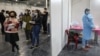 Ukraine -- Vaccination centre in Kyiv, 29May2021